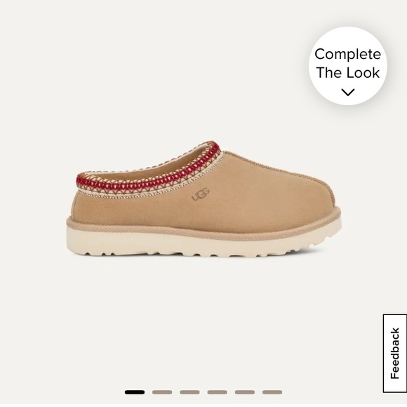 UGG Tasman size 6 sand slipper women’s - Picture 3 of 6